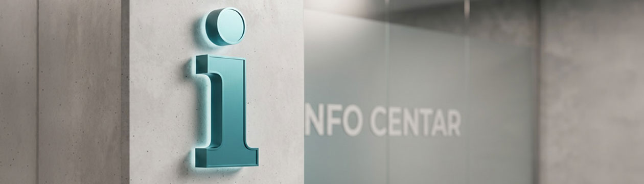 Abolition of the info center in its current form